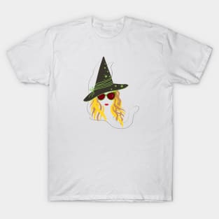 Classy Witch Sunglasses T-Shirt